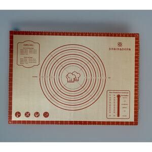 DANIA & DEAN Non Stick 20"x 28" Silicone Pastry Baking Mat